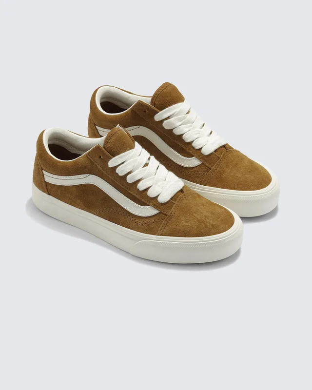 tênis old skool oversized lace glazed ginger